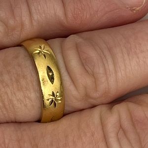 Frosted Band with Star Design (#4)